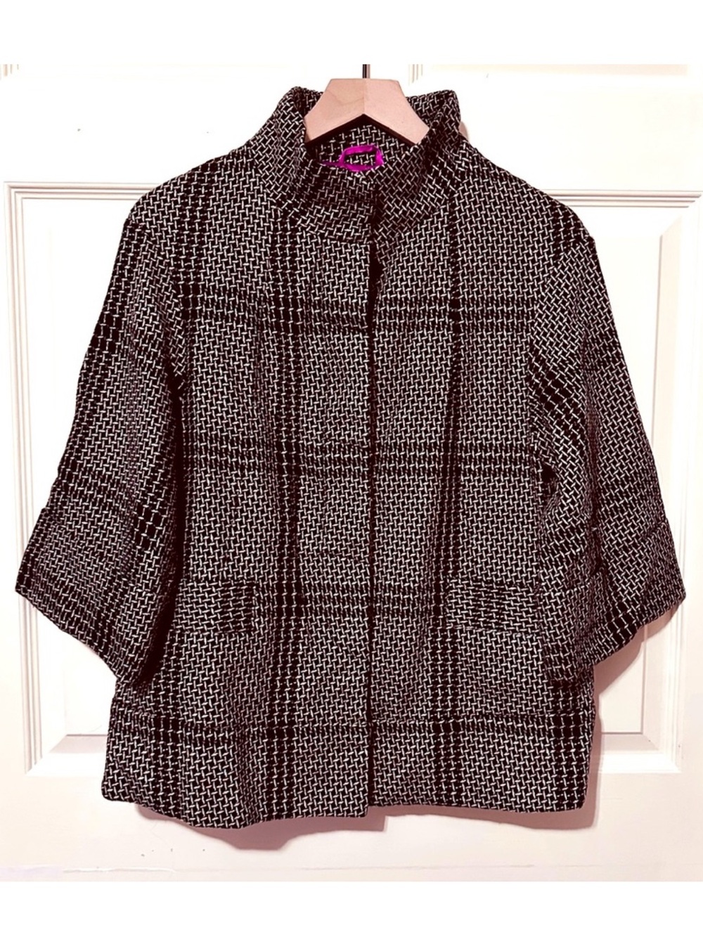 Tulle | Jacket | Gray & Black Weave Jacket